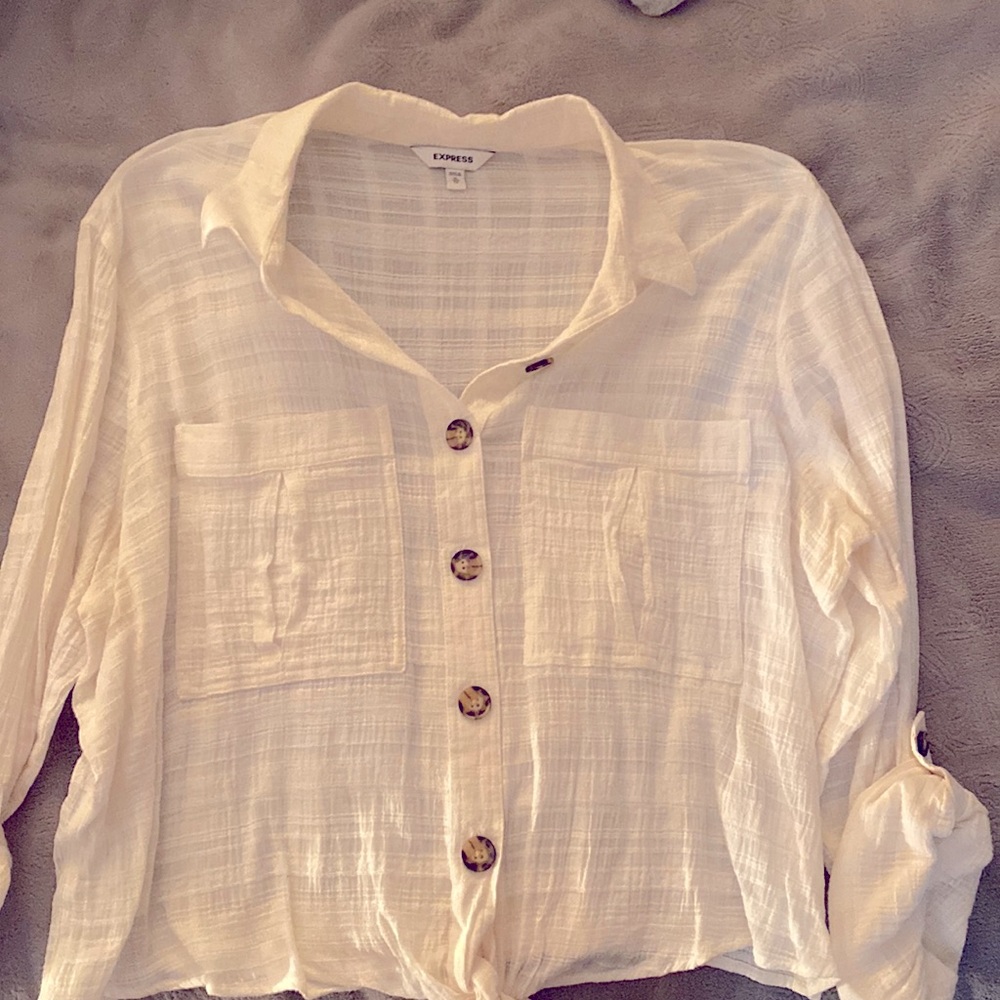 Express long sleeve button up. Never worn. Size xl
